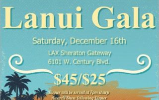 The 7th Annual Gala is Coming! - Luau Flyer